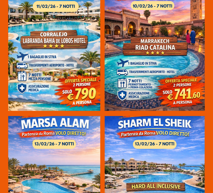 L’INVERNO AL CALDO 2026